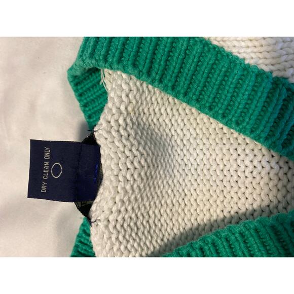 Vintage Eagles Eye Sweater Vest Womens M Knit Ramie Daisy‎ - Picture 10 of 10